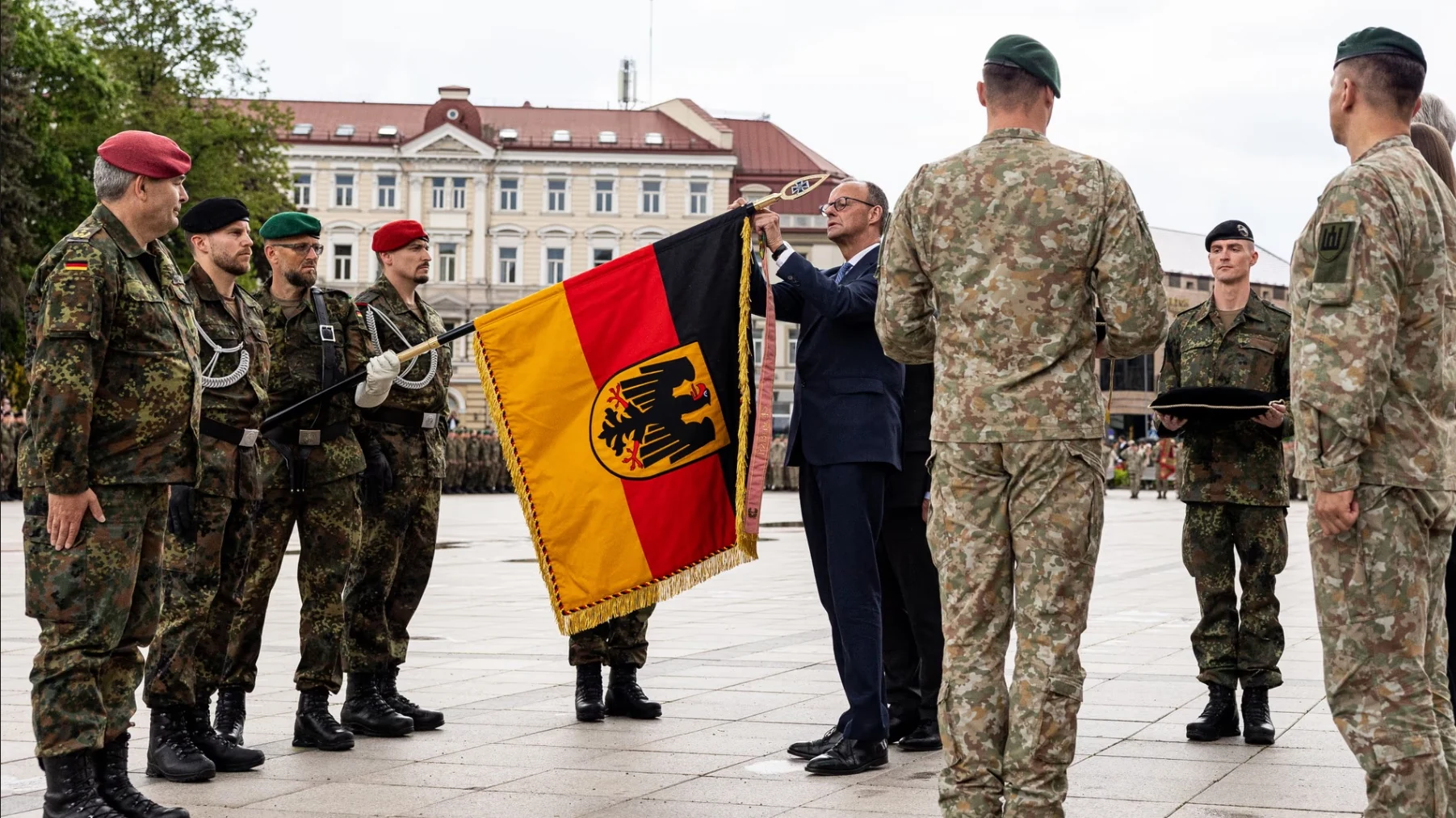 Đức bắt đầu triển khai quân đội thường trực đầu tiên ở nước ngoài kể từ Thế chiến II