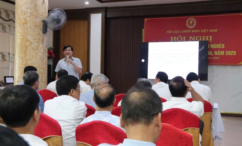 Tập huấn công tác giảm nghèo cho cán bộ chủ chốt Hội Cựu chiến binh