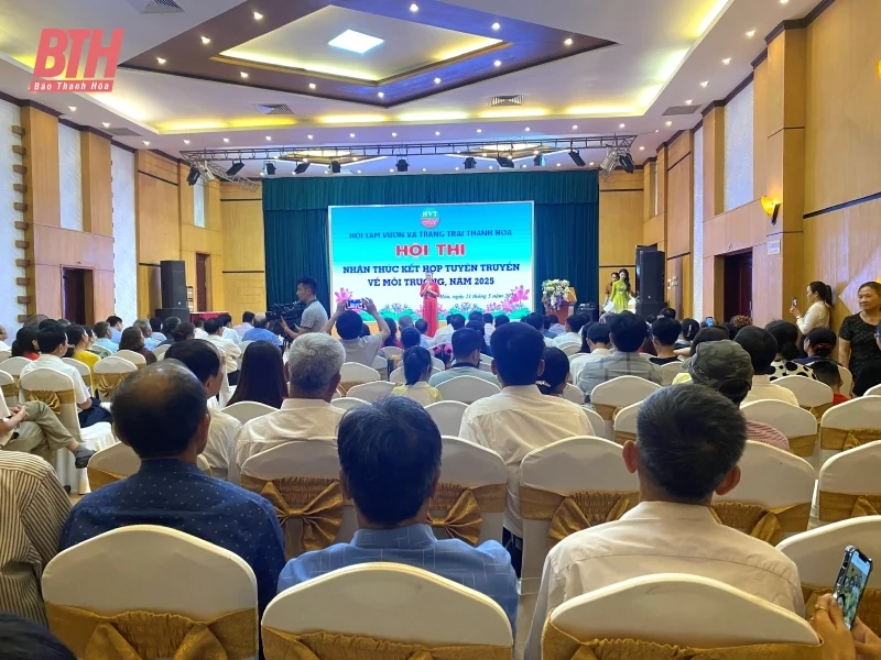 Hội thi “Nhận thức kết hợp tuyên truyền về môi trường” năm 2025