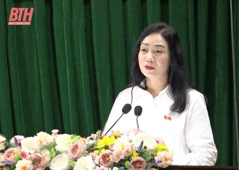 Tổ đại biểu HĐND tỉnh tiếp xúc cử tri huyện Vĩnh Lộc