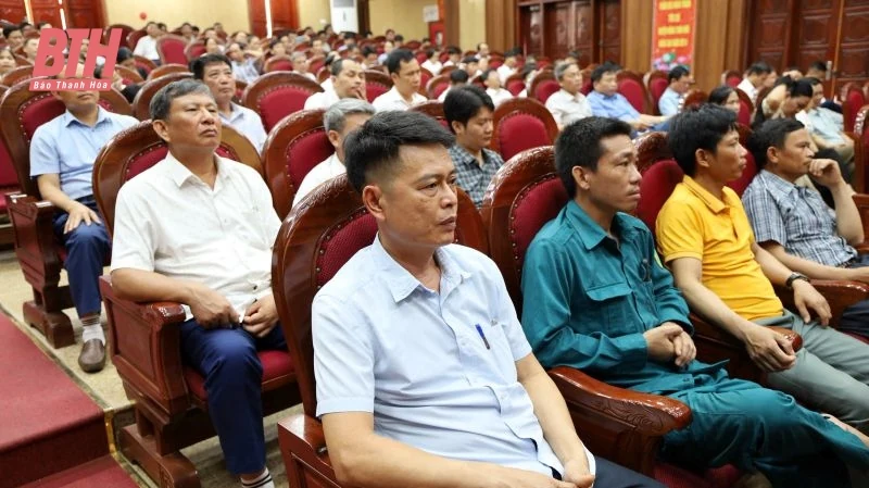 Cử tri huyện Triệu Sơn đề xuất HĐND tỉnh xem xét, ban hành một số cơ chế, chính sách