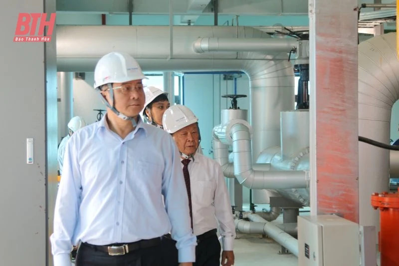 Khánh thành hệ thống phát điện từ nhiệt khí thải Nhà máy xi măng Tân Thắng