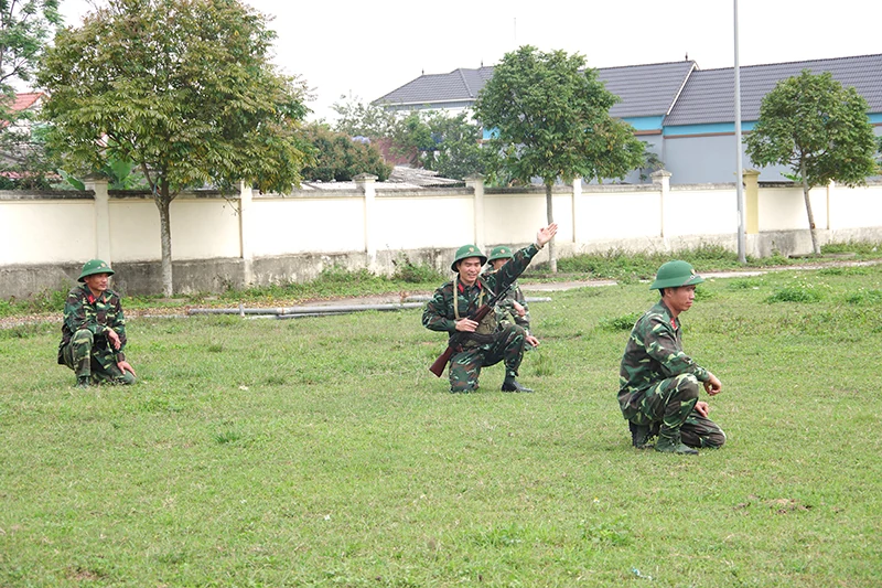 Nâng cao chất lượng dự bị động viên