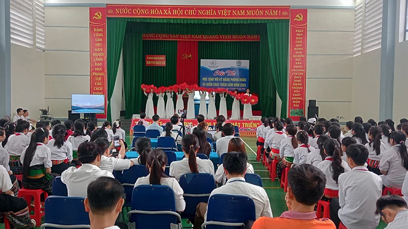 Hội thi học sinh với kỹ năng phòng ngừa và kiểm soát trầm cảm học đường năm 2025