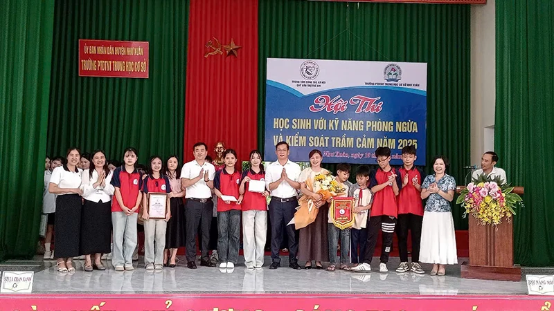 Hội thi học sinh với kỹ năng phòng ngừa và kiểm soát trầm cảm học đường năm 2025