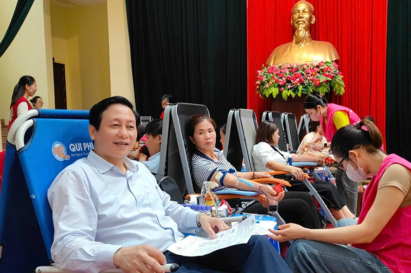 Ngày hội hiến máu “Giọt hồng Yên Định” năm 2025 tiếp nhận được 635 đơn vị máu