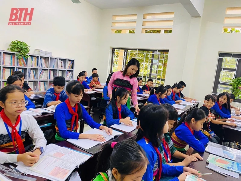 Trường Phổ thông Dân tộc nội trú THCS huyện Quan Sơn chú trọng nâng cao chất lượng giáo dục