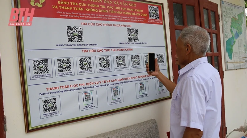 Chuyển đổi số ở Triệu Sơn