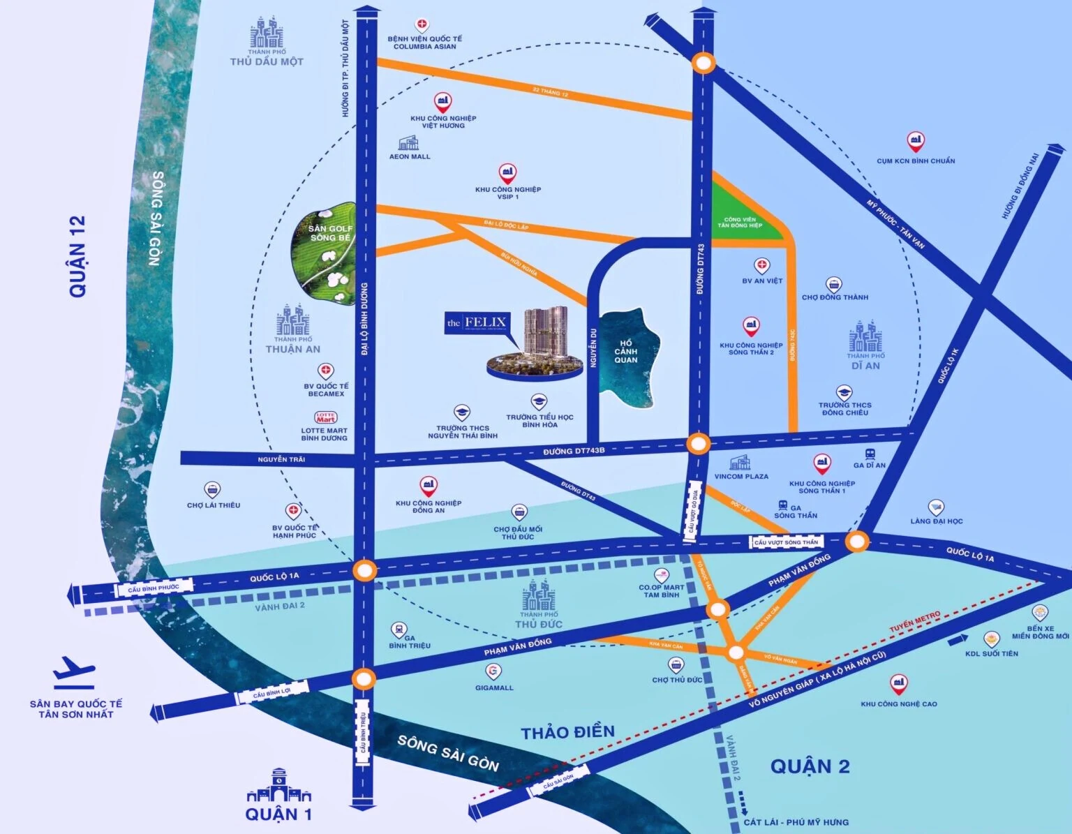 The Felix công bố giá Rumor chấn động thị trường Bắc Sài Gòn