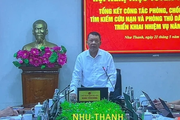 Chủ động phòng ngừa, ứng phó kịp thời các sự cố thiên tai và tìm kiếm cứu nạn
