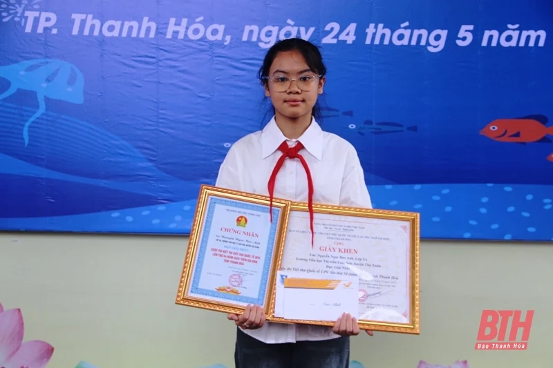 Trao giải Cuộc thi viết thư quốc tế UPU lần thứ 54 - năm 2025