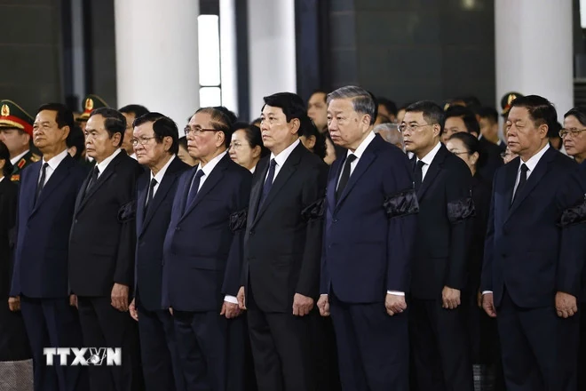 Cử hành trọng thể Lễ truy điệu nguyên Chủ tịch nước Trần Đức Lương