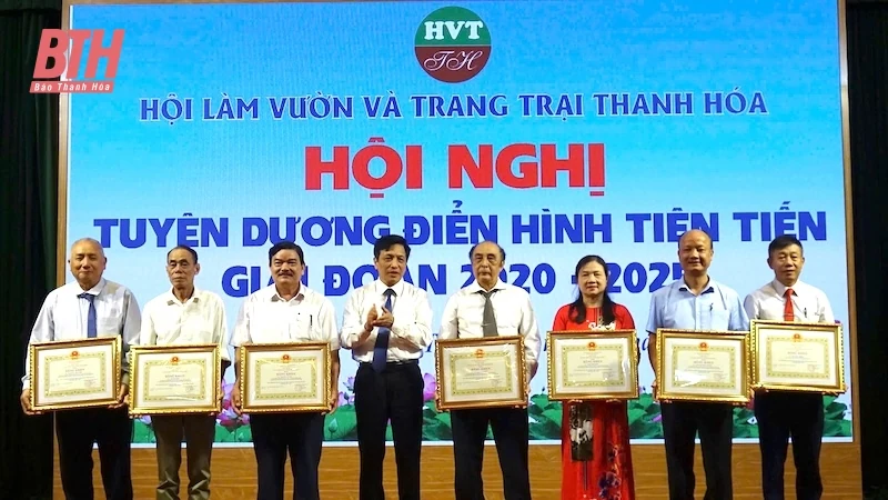 Hội Làm vườn và Trang trại tuyên dương điển hình tiên tiến giai đoạn 2020-2025