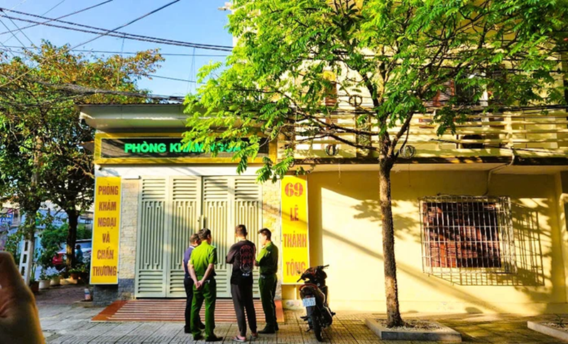 Công an vào cuộc điều tra một phụ nữ tử vong bất thường tại phòng khám tư