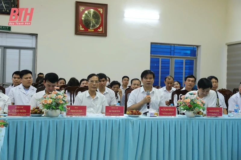 Hội thảo “Tăng cường năng lực y tế Bệnh viện Đa khoa huyện Yên Định