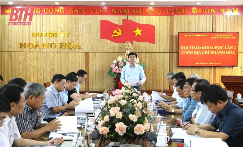 Hội thảo khoa học lần 2 cuốn Địa chí Hoằng Hóa