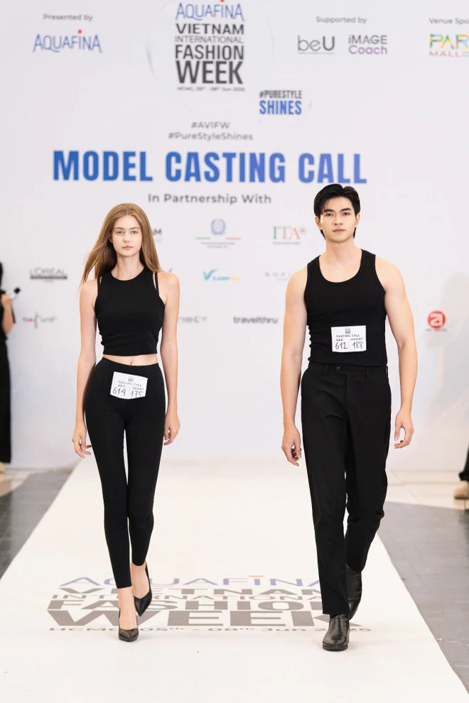 Hơn 1.000 người mẫu đổ bộ casting cho Vietnam International Fashion Week 2025