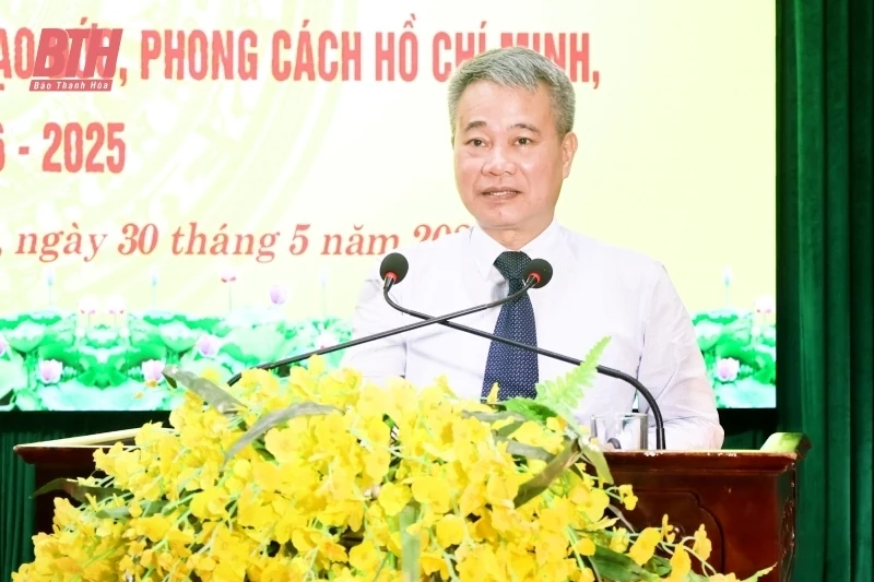 Thị xã Nghi Sơn tổng kết 10 năm thực hiện Chỉ thị số 05 của Bộ Chính trị