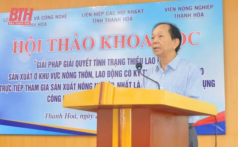Hội thảo khoa học giải pháp giải quyết tình trạng thiếu lao động sản xuất ở khu vực nông thôn