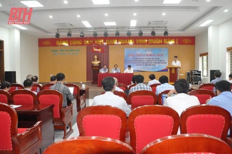 Hội thảo khoa học giải pháp giải quyết tình trạng thiếu lao động sản xuất ở khu vực nông thôn