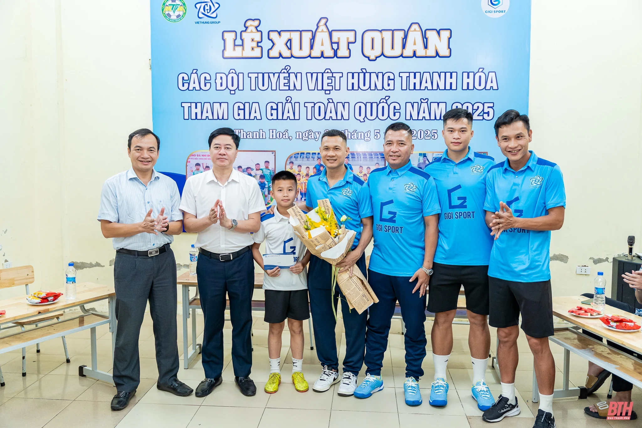 Các đội tuyển Việt Hùng Thanh Hoá xuất quân tham dự các giải bóng đá toàn quốc năm 2025