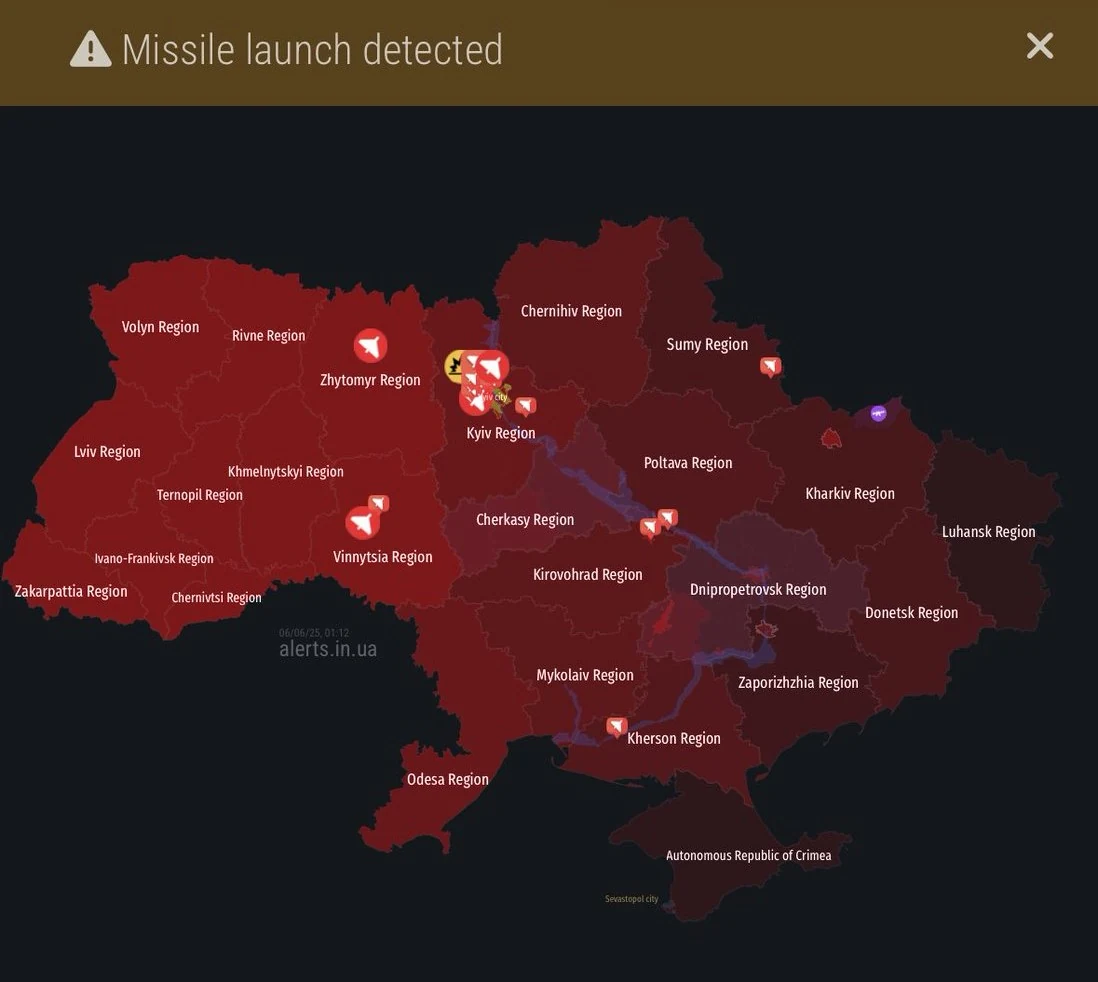 Nga không kích Kiev