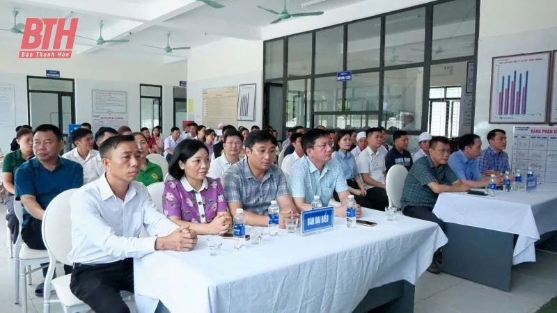 Diễn tập điều tra, xử lý vụ ngộ độc thực phẩm xảy ra tại bữa cỗ đông người trên địa bàn huyện Lang Chánh năm 2025