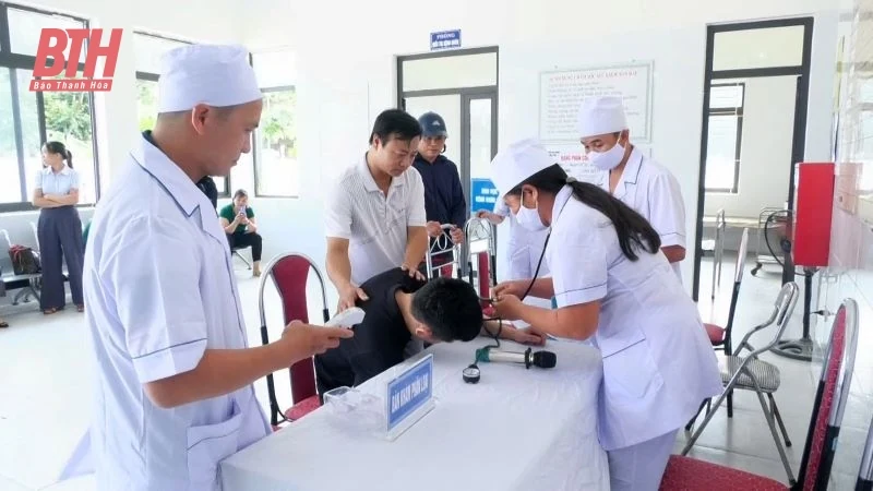 Diễn tập điều tra, xử lý vụ ngộ độc thực phẩm xảy ra tại bữa cỗ đông người trên địa bàn huyện Lang Chánh năm 2025