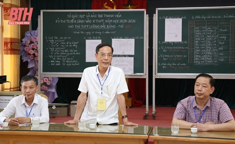 Ngày thi đầu tiên Kỳ thi tuyển sinh vào lớp 10 THPT công lập năm học 2025-2026 diễn ra an toàn