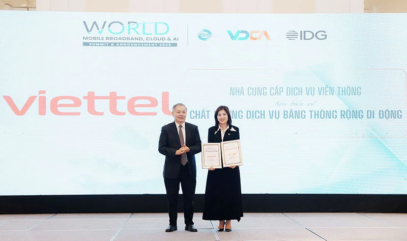 Viettel nhận cú đúp 2 giải thưởng quan trọng nhất trong lĩnh vực viễn thông