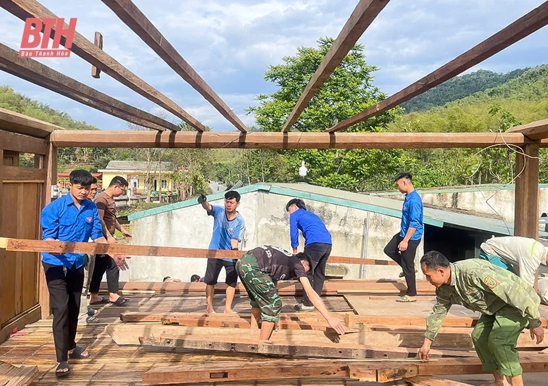 Góp sức trẻ xây nhà ở cho hộ nghèo, hộ gia đình chính sách