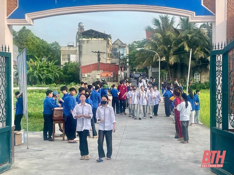 Hơn 43.000 thí sinh Thanh Hóa bước vào ngày thi đầu tiên kỳ thi tuyển sinh vào lớp 10 THPT công lập năm học 2025-2026