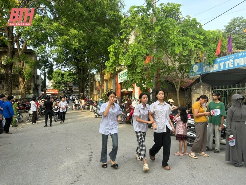 Hơn 43.000 thí sinh Thanh Hóa bước vào ngày thi đầu tiên kỳ thi tuyển sinh vào lớp 10 THPT công lập năm học 2025-2026