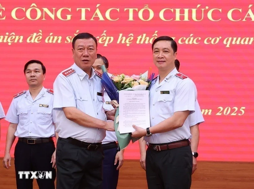 Thanh tra Chính phủ công bố các quyết định tiếp nhận, bổ nhiệm cán bộ