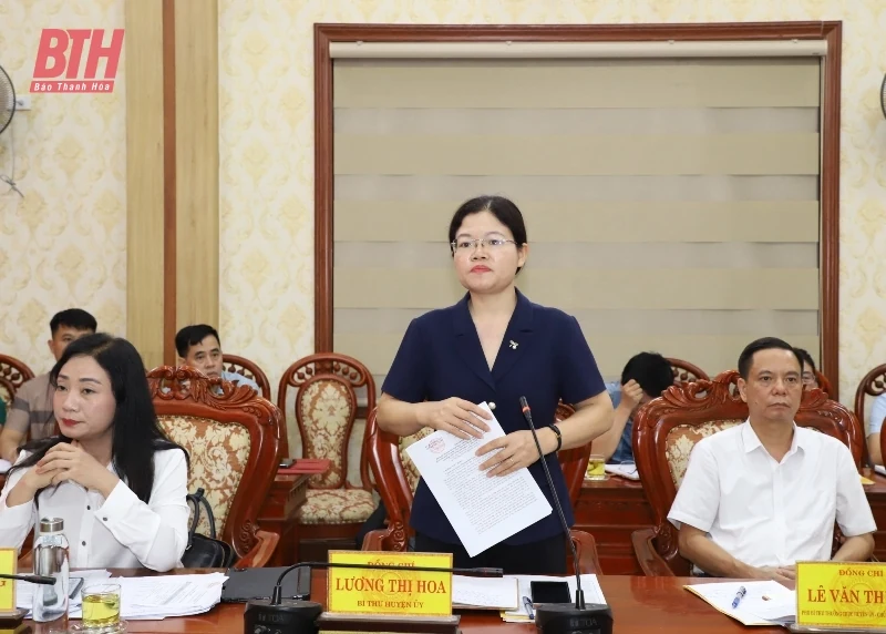 Hội đồng Dân tộc của Quốc hội khảo sát việc thực hiện Chương trình 1719 tại Như Xuân