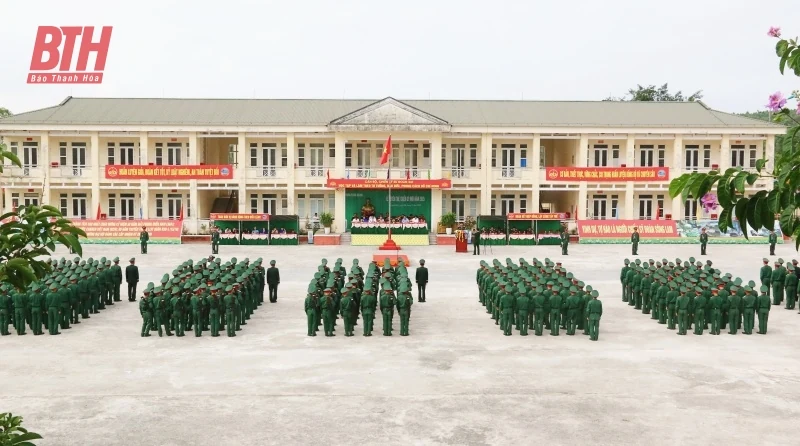 Trung đoàn 266 (Sư đoàn 341) tổ chức tuyên thệ cho chiến sĩ mới