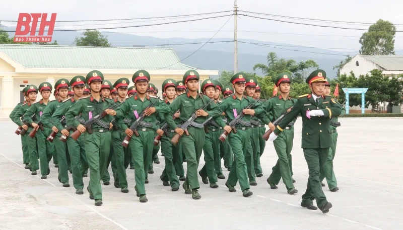 Trung đoàn 266 (Sư đoàn 341) tổ chức tuyên thệ cho chiến sĩ mới