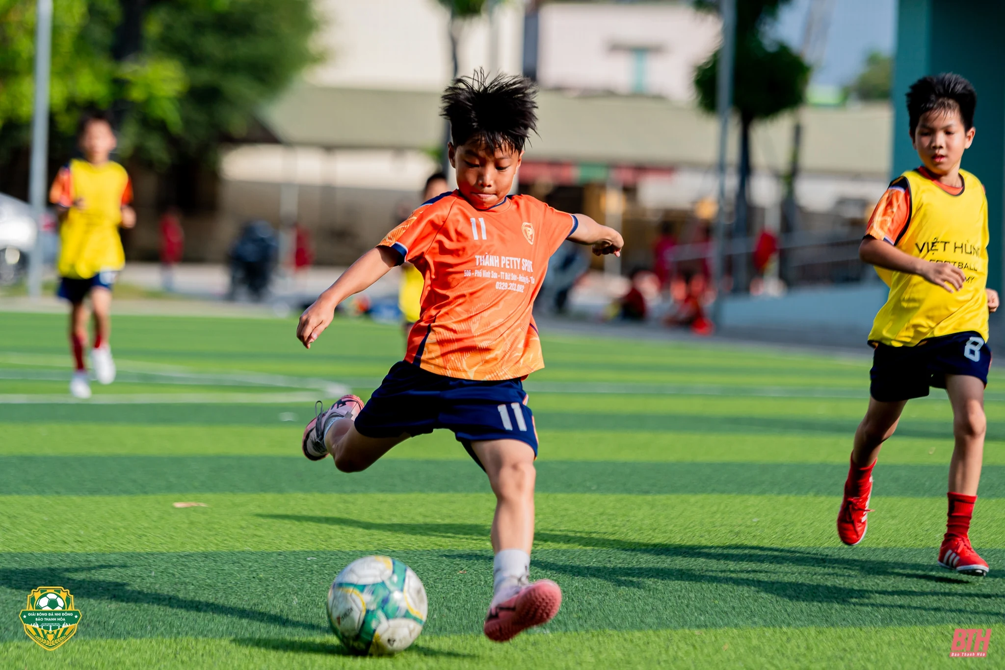 Hoằng Hoá sẵn sàng viết tiếp hành trình đam mê tại giải Bóng đá Nhi đồng Báo Thanh Hoá lần thứ IV năm 2025 - Cúp Xi Măng Long Sơn