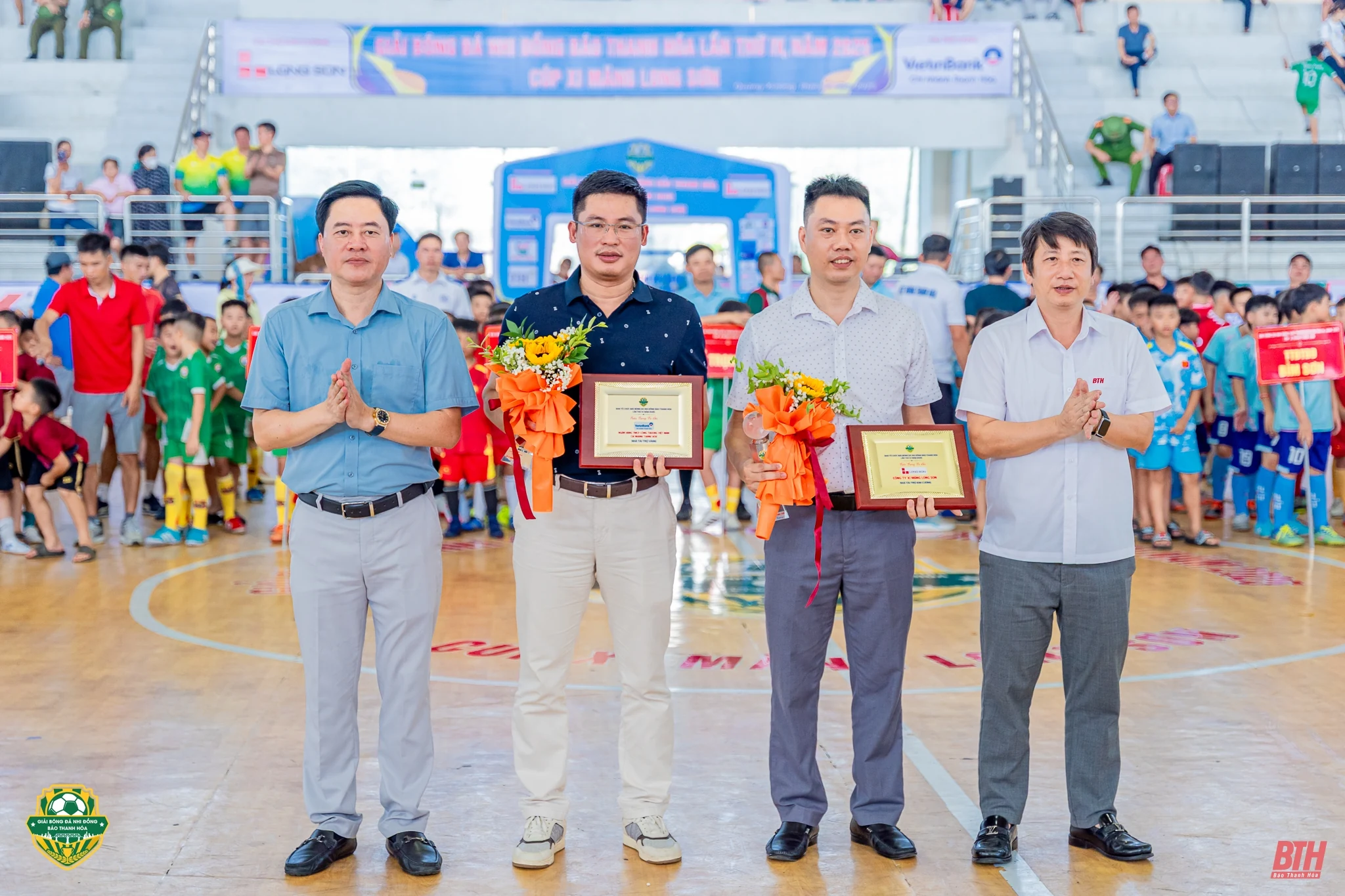 Khai mạc giải Bóng đá Nhi đồng Báo Thanh Hóa lần thứ IV năm 2025 - Cúp Xi măng Long Sơn