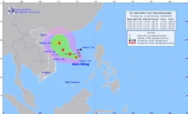 Thanh Hóa chủ động ứng phó với áp thấp nhiệt đới trên Biển Đông
