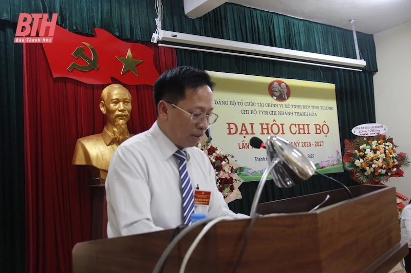 Đại hội Chi bộ TYM Chi nhánh Thanh Hóa, lần thứ I nhiệm kỳ 2025-2027
