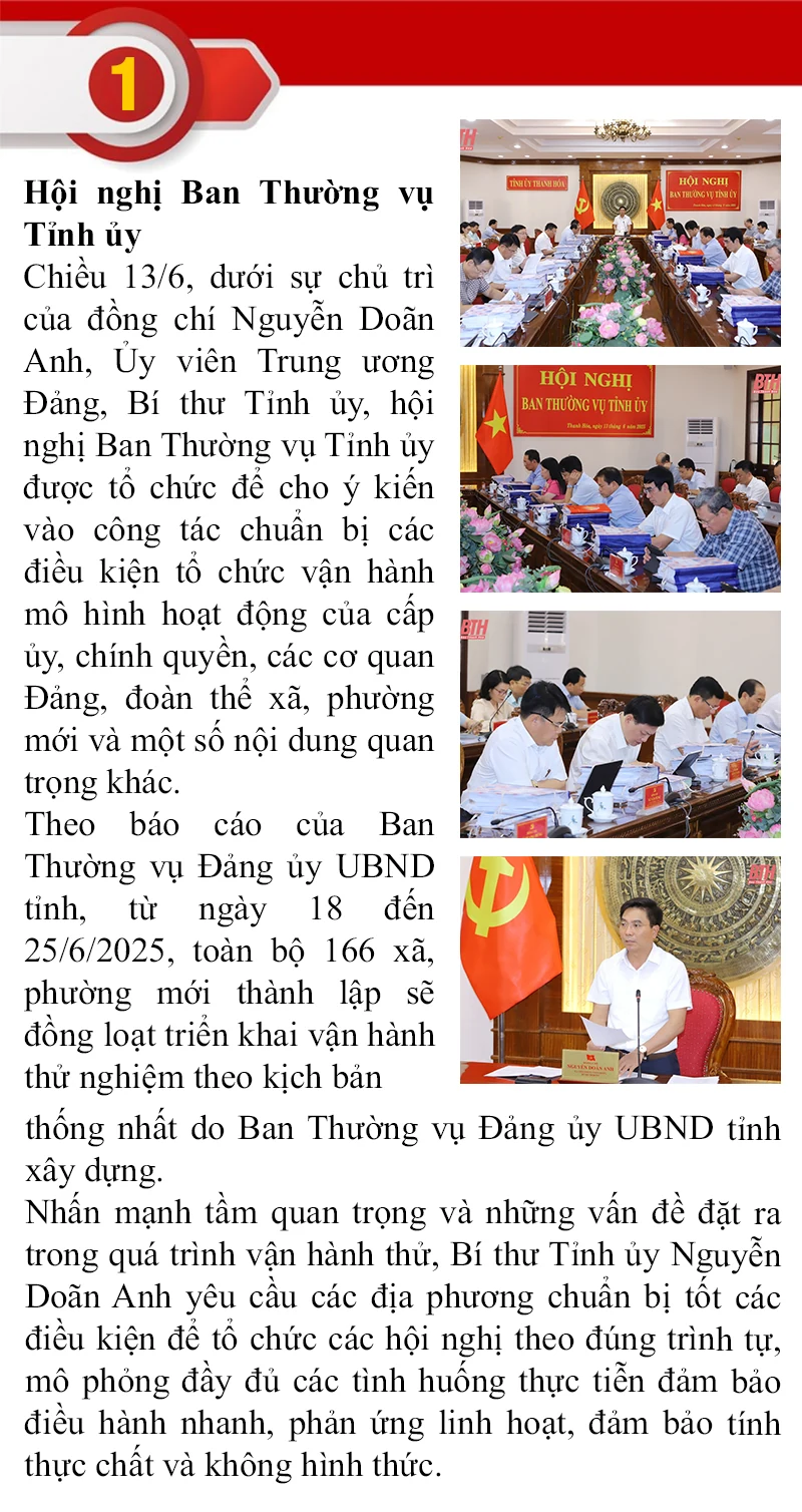 Những sự kiện nổi bật trong tuần