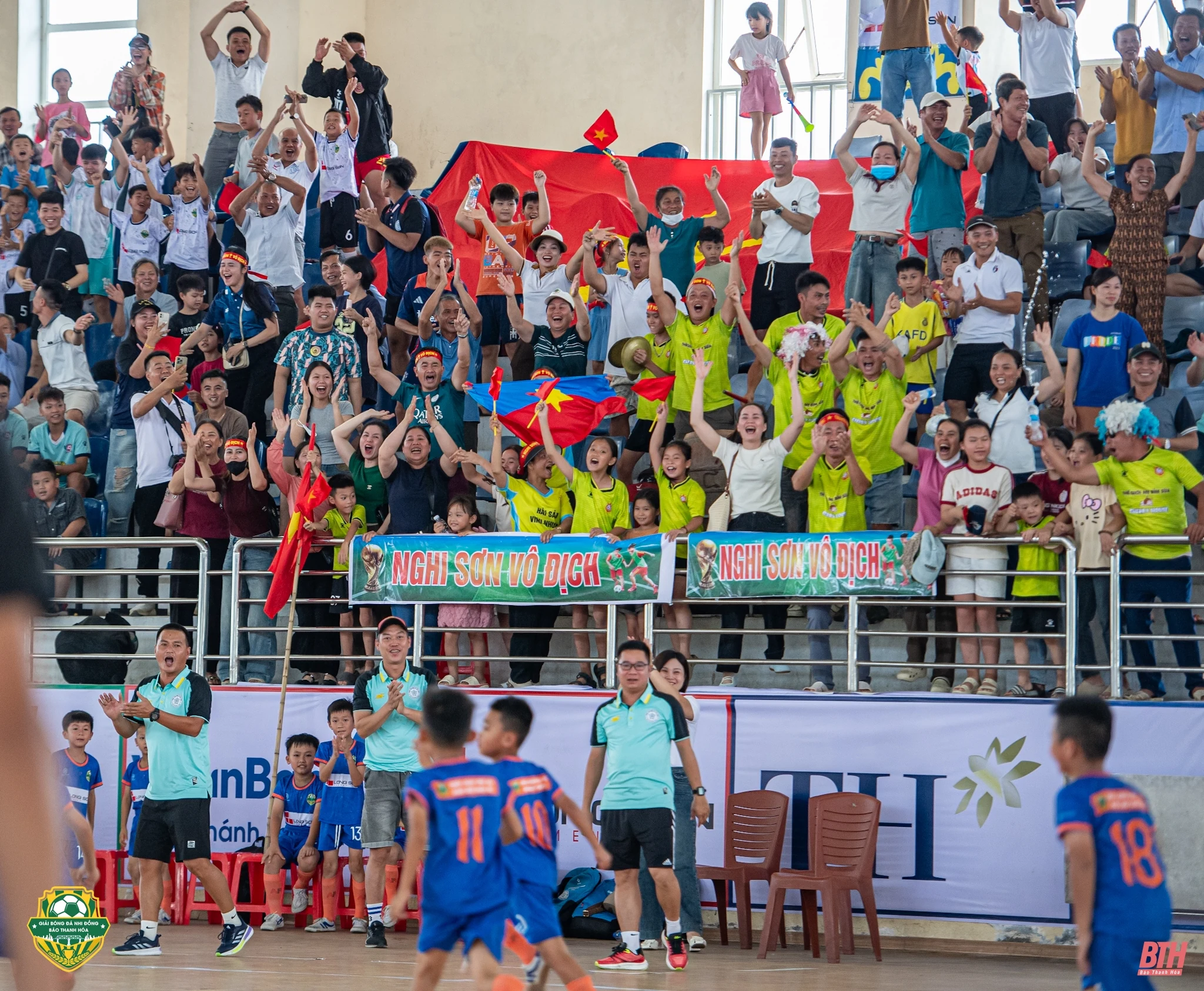 U8 Thiệu Hóa trở thành “tân vương” lứa tuổi U8 giải Bóng đá Nhi đồng Báo Thanh Hóa lần thứ IV năm 2025