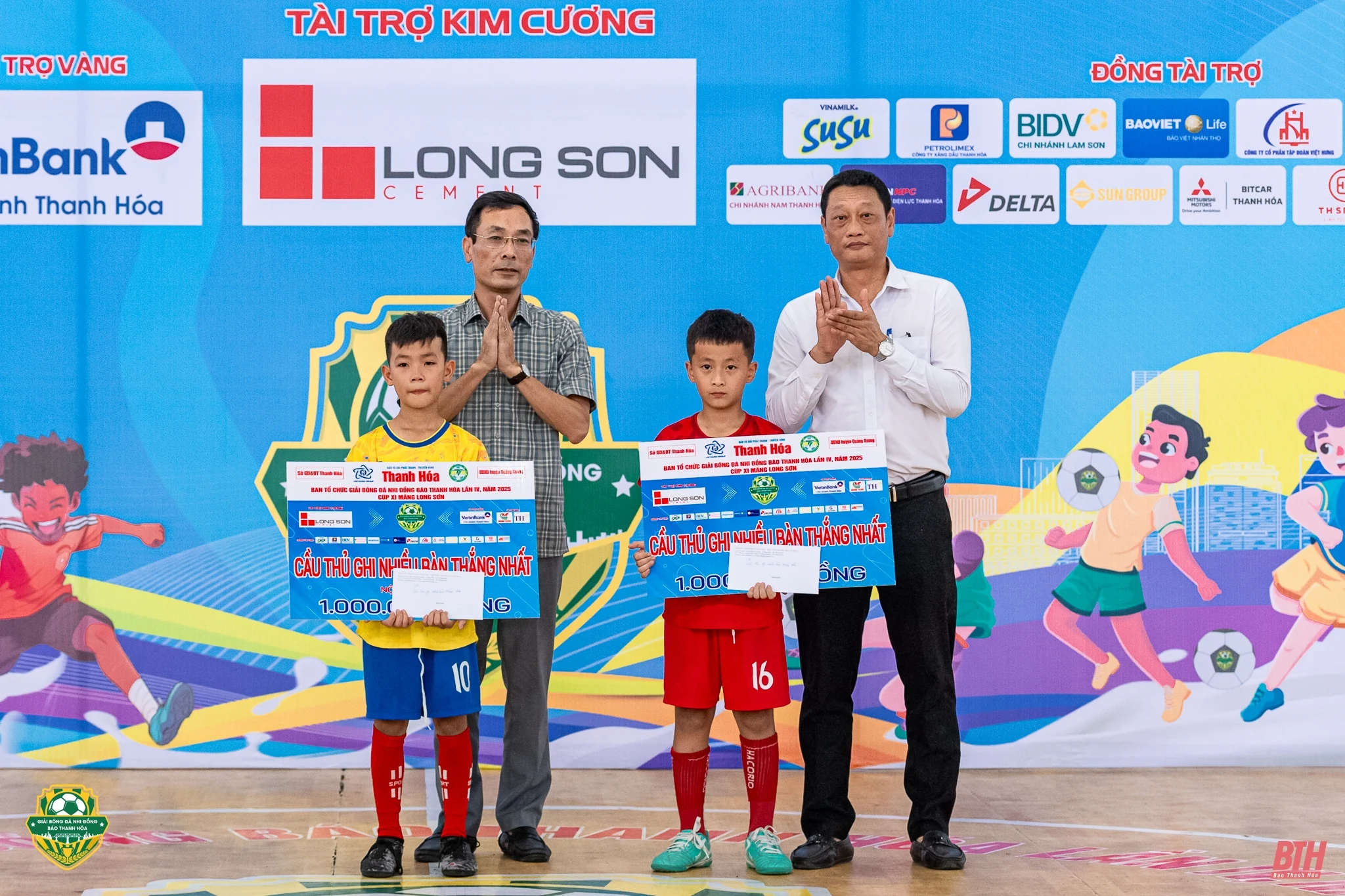 Những gương mặt xuất sắc được vinh danh tại giải Bóng đá Nhi đồng Báo Thanh Hoá lần thứ IV năm 2025 - Cúp Xi măng Long Sơn