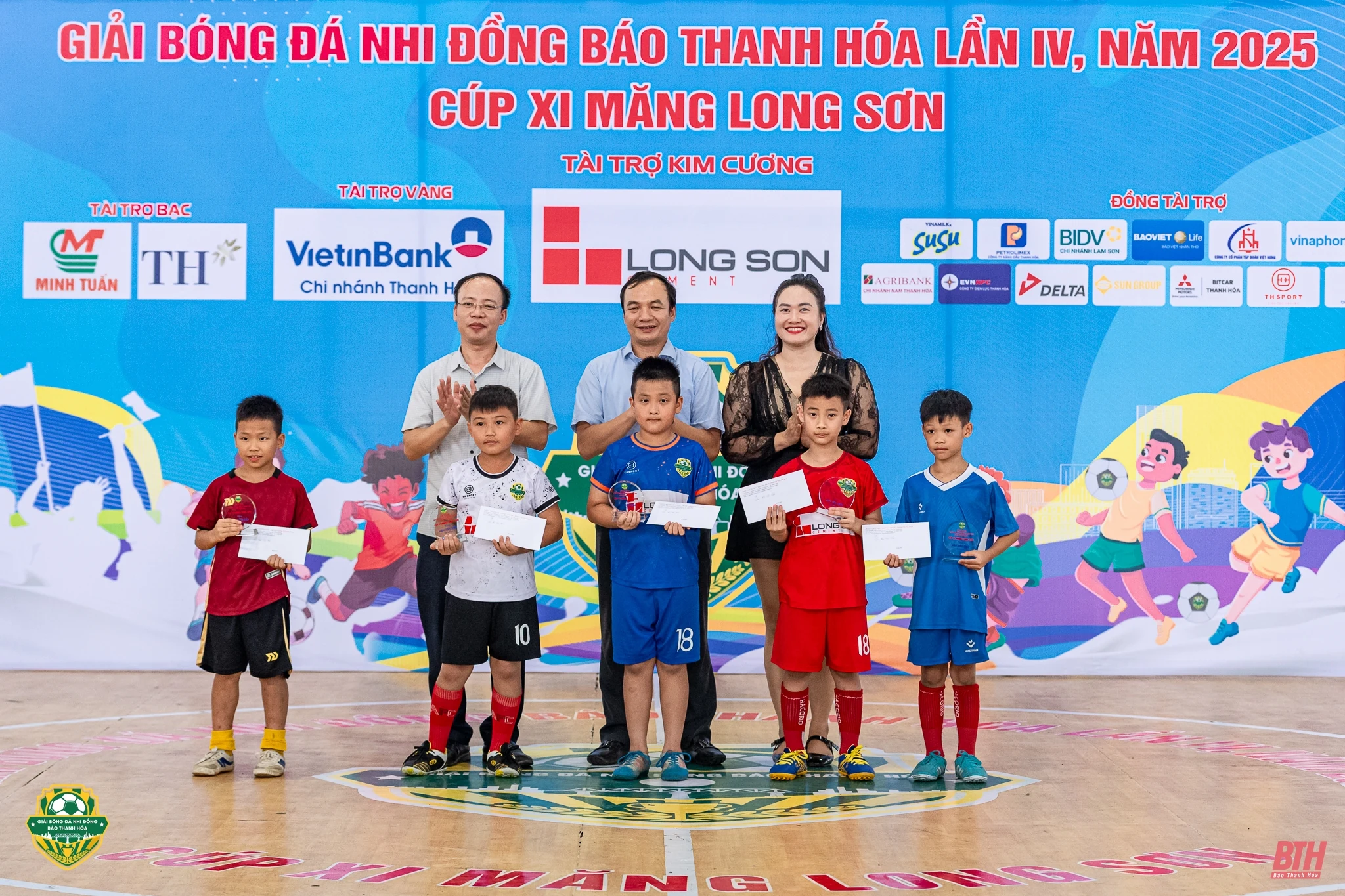 Những gương mặt xuất sắc được vinh danh tại giải Bóng đá Nhi đồng Báo Thanh Hoá lần thứ IV năm 2025 - Cúp Xi măng Long Sơn