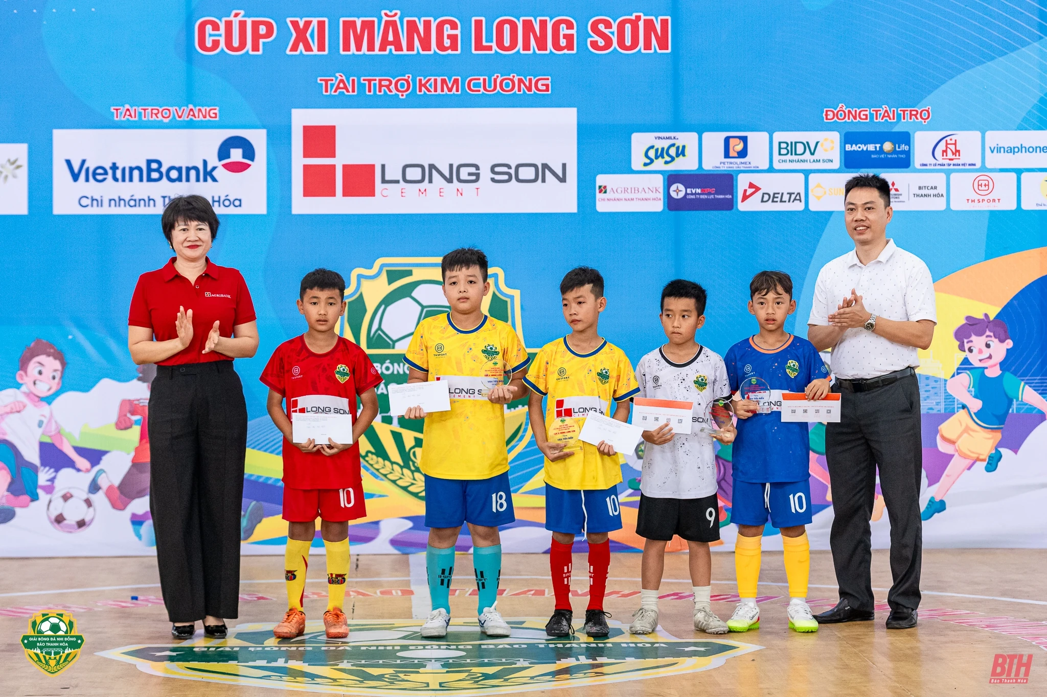 Những gương mặt xuất sắc được vinh danh tại giải Bóng đá Nhi đồng Báo Thanh Hoá lần thứ IV năm 2025 - Cúp Xi măng Long Sơn