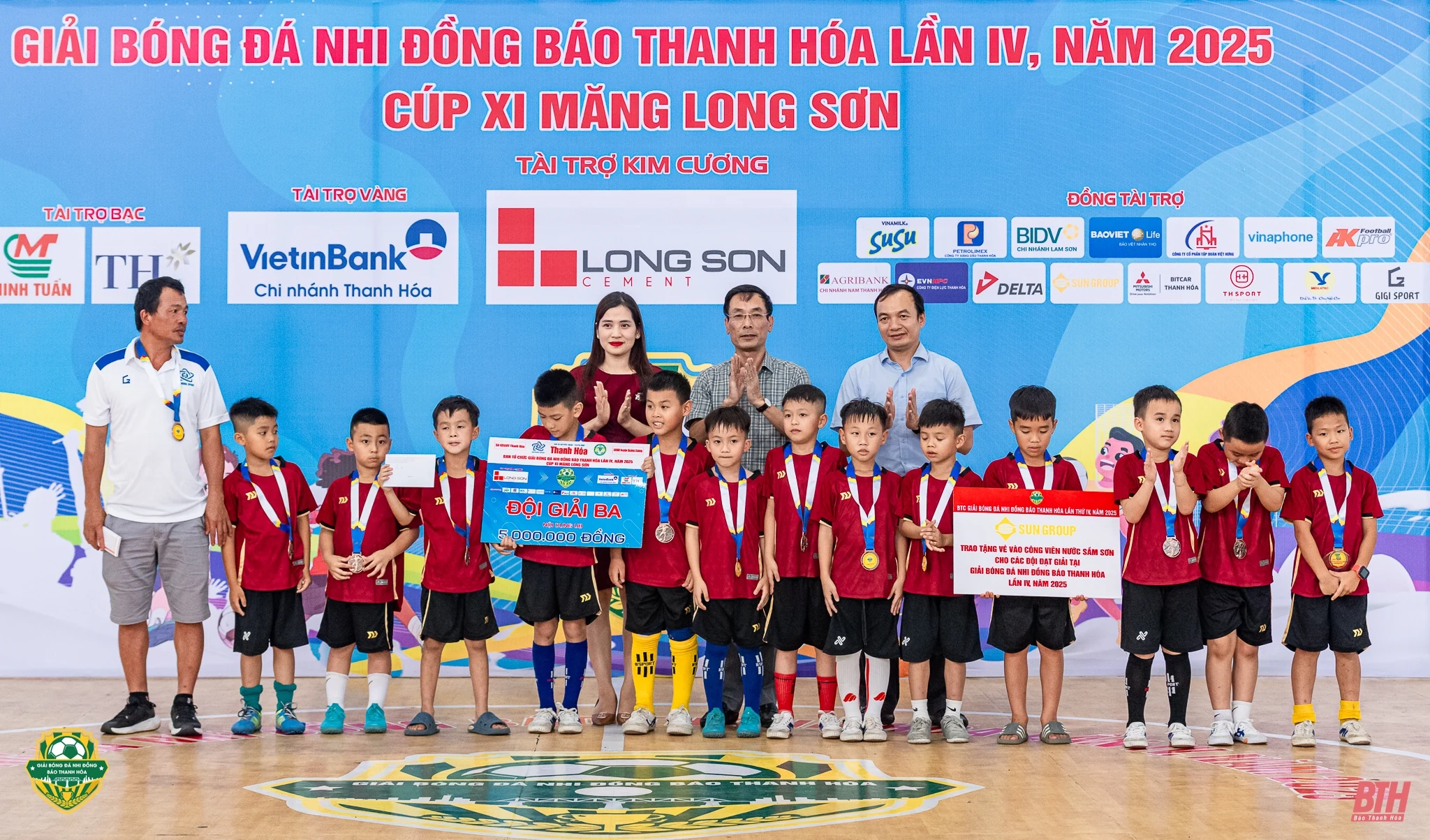 Những gương mặt xuất sắc được vinh danh tại giải Bóng đá Nhi đồng Báo Thanh Hoá lần thứ IV năm 2025 - Cúp Xi măng Long Sơn