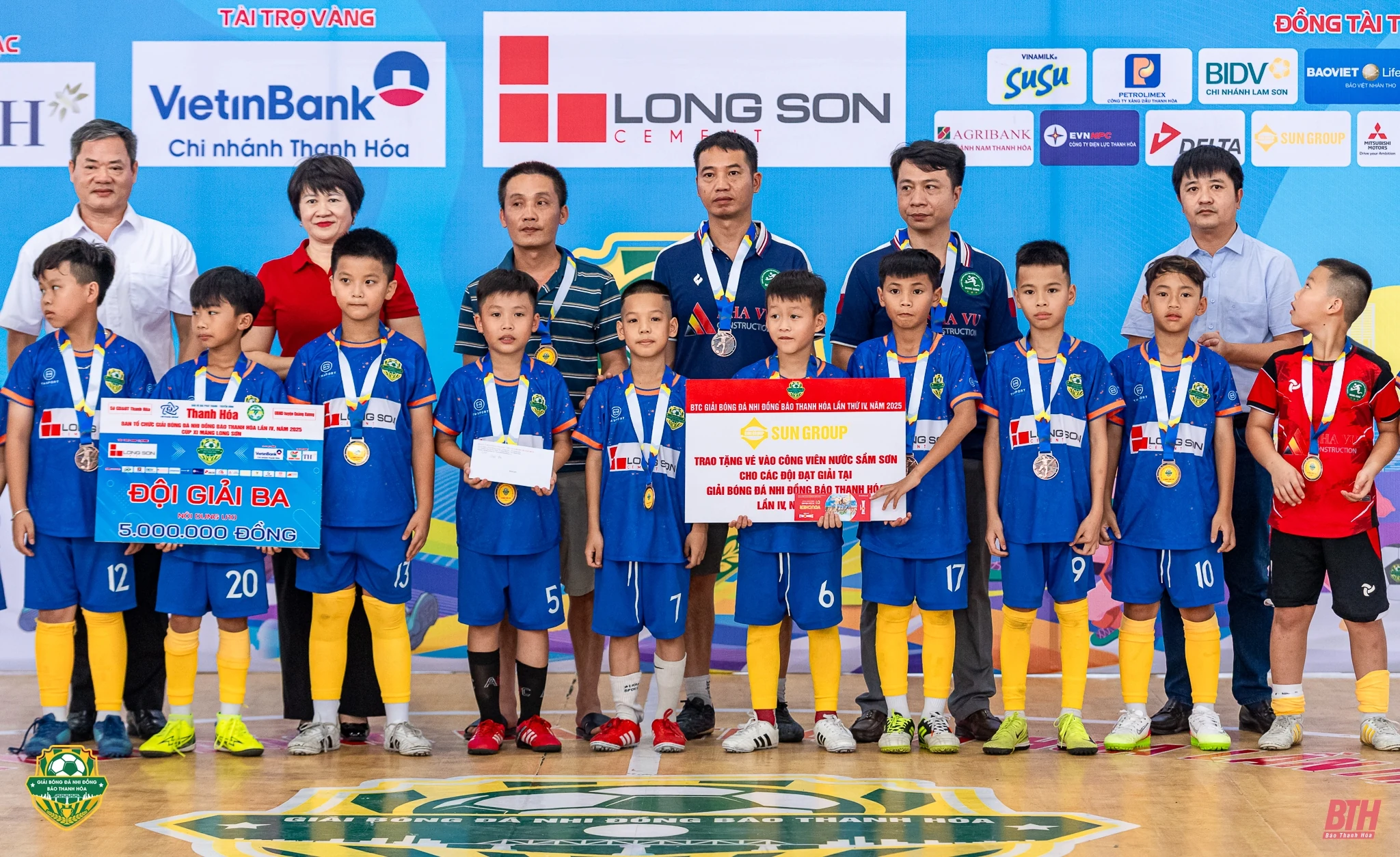 Những gương mặt xuất sắc được vinh danh tại giải Bóng đá Nhi đồng Báo Thanh Hoá lần thứ IV năm 2025 - Cúp Xi măng Long Sơn