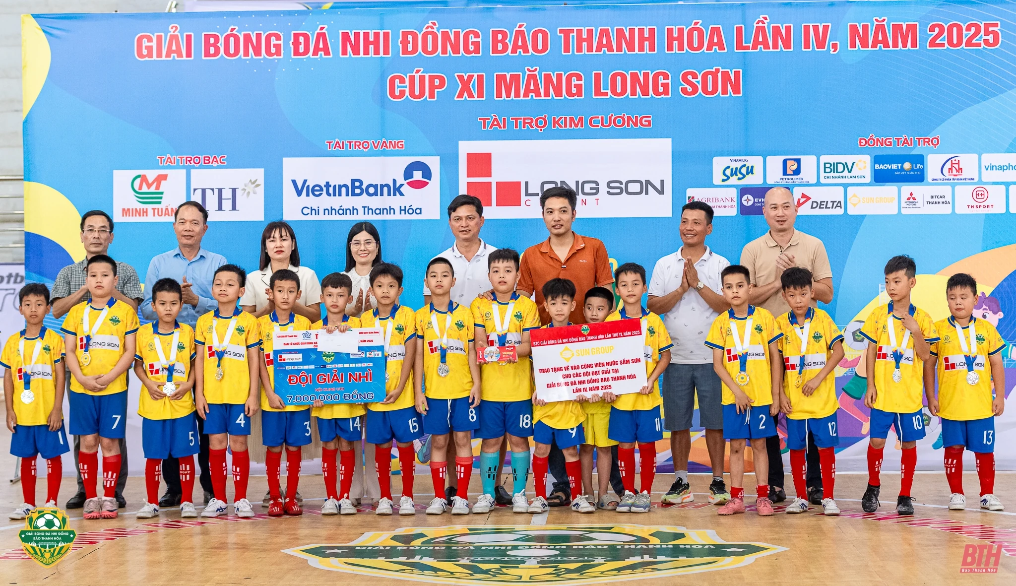 Những gương mặt xuất sắc được vinh danh tại giải Bóng đá Nhi đồng Báo Thanh Hoá lần thứ IV năm 2025 - Cúp Xi măng Long Sơn