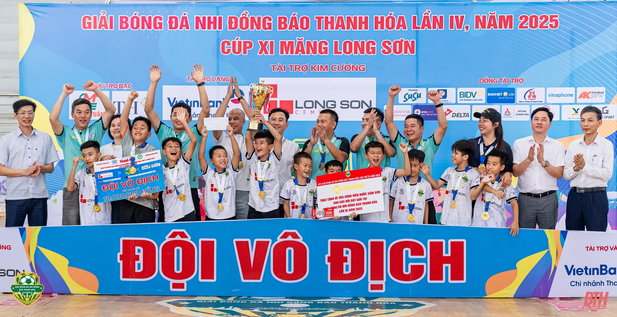 Những gương mặt xuất sắc được vinh danh tại giải Bóng đá Nhi đồng Báo Thanh Hoá lần thứ IV năm 2025 - Cúp Xi măng Long Sơn